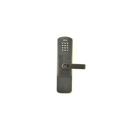 Schlage Electronics Standalone Keypad Programmable Electronic Lock Rim Exit Trim Classroom / Storeroom Keypad Rhodes Lev CO100993R70KPRHO643EJ